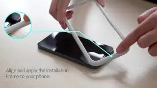 JETech iPhone Screen Protector Installing with Easy Installation Tool