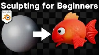 Sculpting for Complete Beginners! (Blender Tutorial)