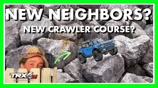 New Neighbors, New Challenges! Updating  and Building an RC Rock Crawler Course with Holmes Hobbies!