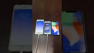 iPhone 6 Plus on iOS 9 vs iPhone 8 on iOS 16 vs iPhone X on iOS 14 boot up test 