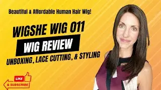 WIGSHE Wig 011 Wig Review, Unboxing, Lace Cutting, & Styling! Save 10% Code: Lisa