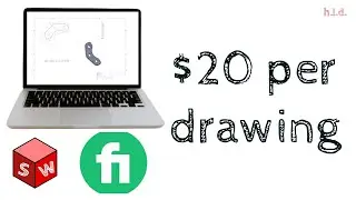 How to Make Money Selling Drawings on fiverr | solidworks freelance