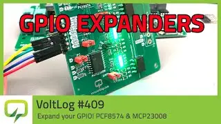 Expand your GPIO! PCF8574 & MCP23008