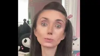 Eugenia Cooney Tries The New Dior Forever Skin Contour Stick | TikTok August 25, 2024 