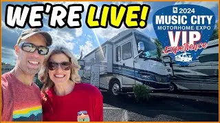 NIRVC Music City Motorhome Expo Live Super C Tours!