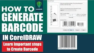 How to Generate Barcode in CorelDraw