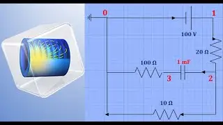 Solving an electrical spice circuit using Comsol Multiphysics