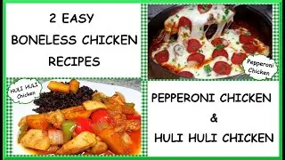 2 Easy Boneless Chicken Skillet Recipes | One Pan Chicken Recipe