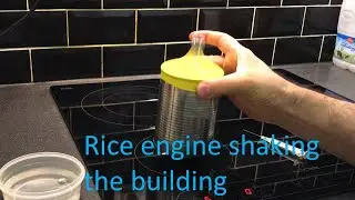 Themoacoustic heat engine (The rice engine) shakes my house