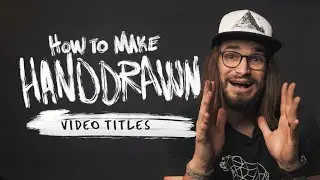 How To Make Super Easy Title Animations Handdrawn (with free template)