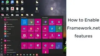 2021 Framework net issue resolved Enable Windows feature |  .net framework already installed error