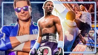 Pro Boxer Reacts to Mortal Kombat, Sleeping Dogs and Yakuza Gameplay