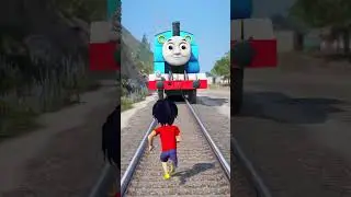 GTAV: SHIVA STOPS THOMAS THE TRAIN 