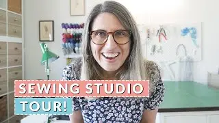 My New Sewing Space! Organising Tips & More