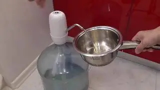 Overview of the electronic pump for drinking water. Electronics for the kitchen