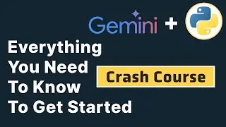 Google Gemini 2 API Crash Course In Python (Everything You Need To know To Get Started)