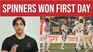 Pak batters struggled after Sajid khan good show