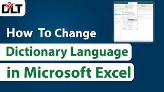 How To Change Dictionary Language in Microsoft Excel