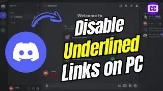 How to Disable Underlined Links on Discord on PC | Turn Off Underline in a Link (New Update)