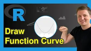 Draw Plot of Function Curve in R (2 Examples) | Base R vs. ggplot2 Package | curve & stat_function