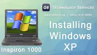 Installing Windows XP on a Dell Inspiron 1000