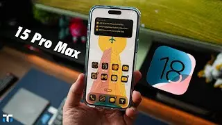 iOS 18 On The iPhone 15 Pro Max!