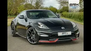 2018 Nissan 370z Nismo in Ebisu Black with Tarmac Sportz exhaust available at www.srkcars.co.uk