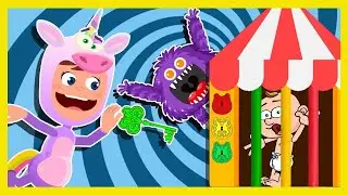 Rescue the Baby from the Purple Monster | Mister Kipley pretend play story