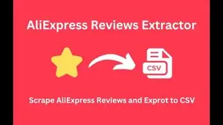 How to scrape and export AliExpress customer reviews and export to CSV 2024