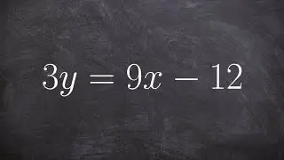 Finding the x and y intercepts and then graphing the equation using the intercepts