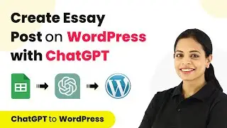 How to Use ChatGPT to Create an Essay Post on WordPress - ChatGPT WordPress Integration