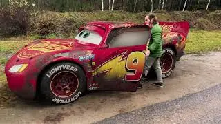 Lightning McQueen in Real Life Disney Cars Drift