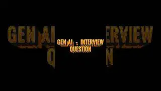 Generative AI Interview Question I How Generative Differ From Traditional AI ? 