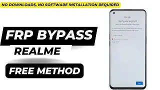 Realme C11 FRP Bypass Realme C11| Google Account Unlock Bypass FRP Realme C11