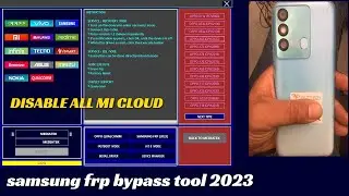 xiaomi flash tool V3.5 2023 | SAMSUNG ONE CLICK FRP TOOL | All Xiaomi MI account