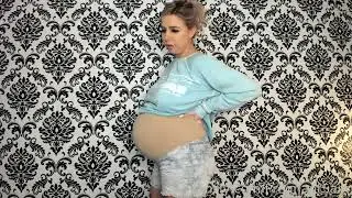 Huge Pregnant Sam