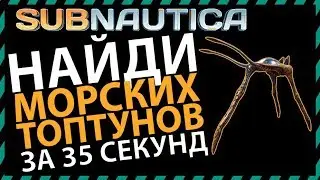 Subnautica ГДЕ НАЙТИ МОРСКИХ ТОПТУНОВ