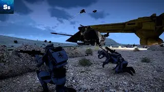 Clones and Droid Armies CLASH in the Desert | 1st CEU Zeus Star Wars Arma 3