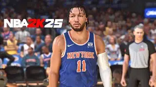 NBA 2K25 | JALEN BRUNSON | LAKERS vs KNICKS | FULL CONCEPT GAMEPLAY | K4RL