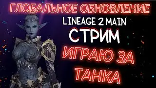 ПУТЬ ТАНКА НА СЕРВЕРЕ MAIN. Обвновление Shield of the Kingdom Стрим  lineage 2 main л2