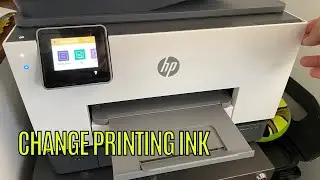 How To Change Ink Cartridge In HP OfficeJet Pro 9010/9012/9020