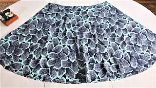 I have not bought skirts for a long time: I sew them myself. I share a model that will emphasize al