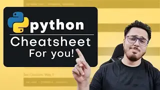 Python Cheatsheet 🧾 for Beginners 🔥🔥