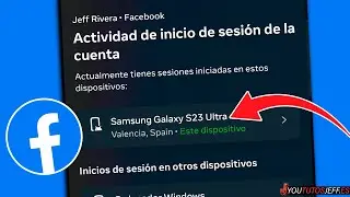 Saber si ENTRARON en mi CUENTA de Facebook 2024 🔵