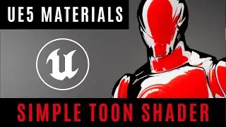 10 Minute TOON SHADER! Beginner UE5 Material Tutorial