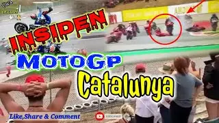 🔴DETIK-DETIK PECCO BAGNAIA CRASH RACE MOTOGP CATALUNYA 2023  #Catalunya #motogp #race #peccobagnaia