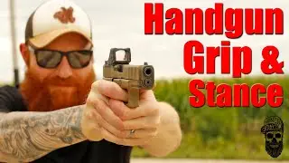 How To Shoot A Handgun Correctly: Grip, Stance, & Fixing Limp Wristing