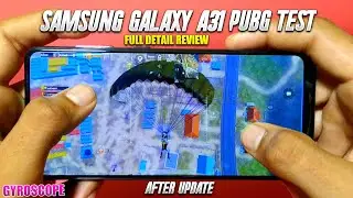 Samsung Galaxy A31 Pubg Test High Graphics Settings After Update in Hindi|samsung a31 pubg test|2020