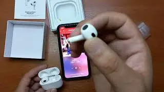 Hoco EW10. Беспроводные наушники от фирмы Hoco. AirPods новый. Копия.