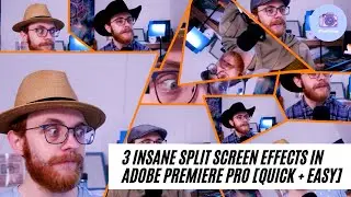 3 INSANE Split Screen Effects in Adobe Premiere Pro [QUICK + EASY]